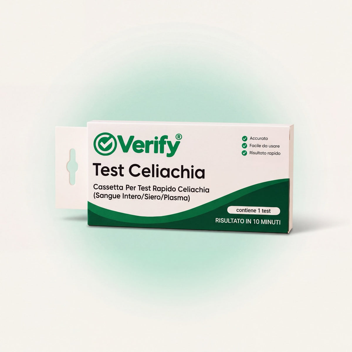 Verify® Test Celiachia ( SOLO PER USO PROFESSIONALE ) – confezione del prodotto