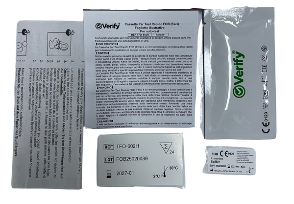 Verify® Self Test FOB sangue occulto nelle feci