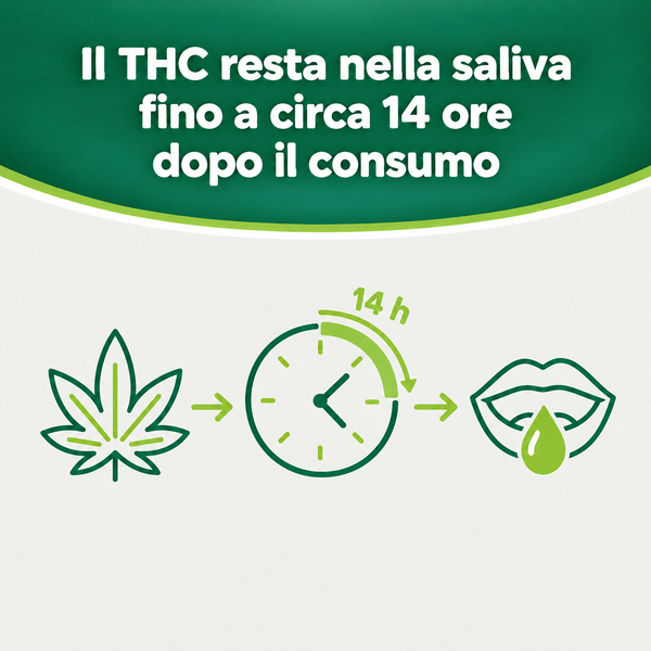 Verify® Self Test Marijuana THC – carosello informativo, slide 1 di 7