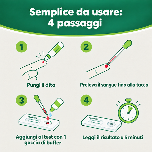 Verify® Self Test Ferritina – carosello informativo, slide 5 di 7