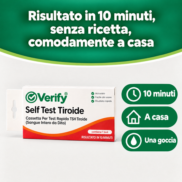 Verify® Self Test Tiroide – carosello informativo, slide 7 di 7