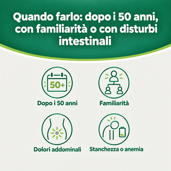 Verify® Self Test FOB sangue occulto nelle feci – carosello informativo, slide 2 di 7