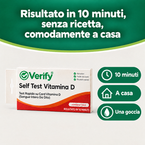 Verify® Self Test Vitamina D – carosello informativo, slide 7 di 7