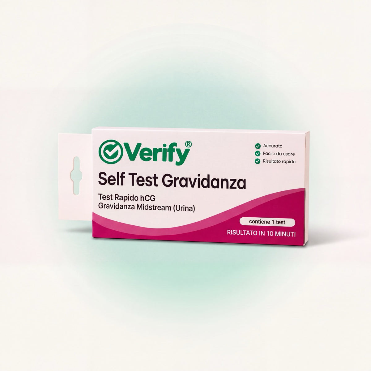 Verify® Self Test Gravidanza – confezione del prodotto