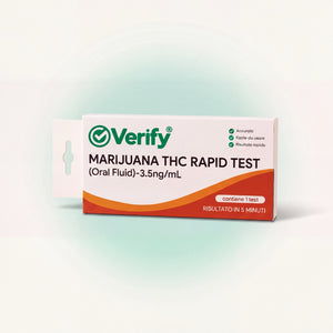 Verify® Self Test Marijuana THC – confezione del prodotto